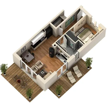 Apartment Hafendorf Haus 7 5 Nr 89 Parkplatz Am Haus Plau am See